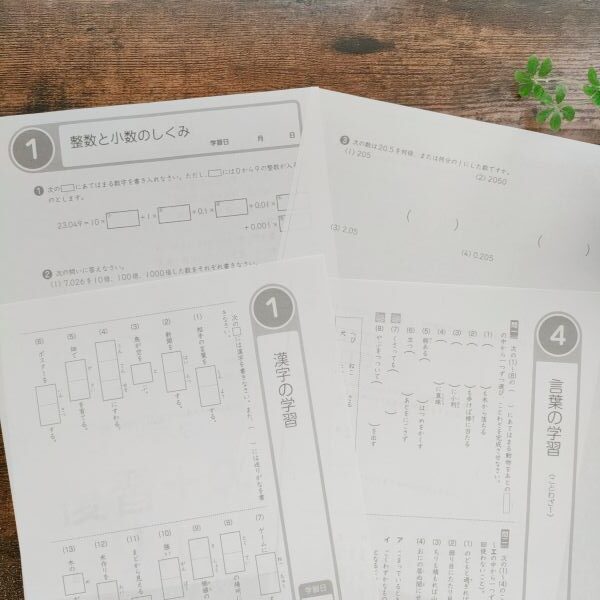 Z会　小1H ドリルZ 10・11・12月号　他 考える力を伸ばす】Z会でもらえる無料の復習ドリル | HISAE BLOG